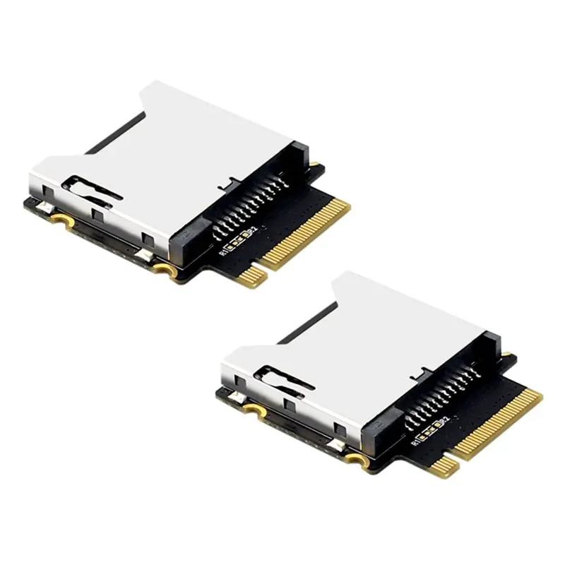 Hot Selling-2PCS NVME M-Key M.2 PCIE 4.0 3.0 To Cfexpress Type-A High Speed SSD Expansion Board Adapter For PC Ultrabook Card Re
