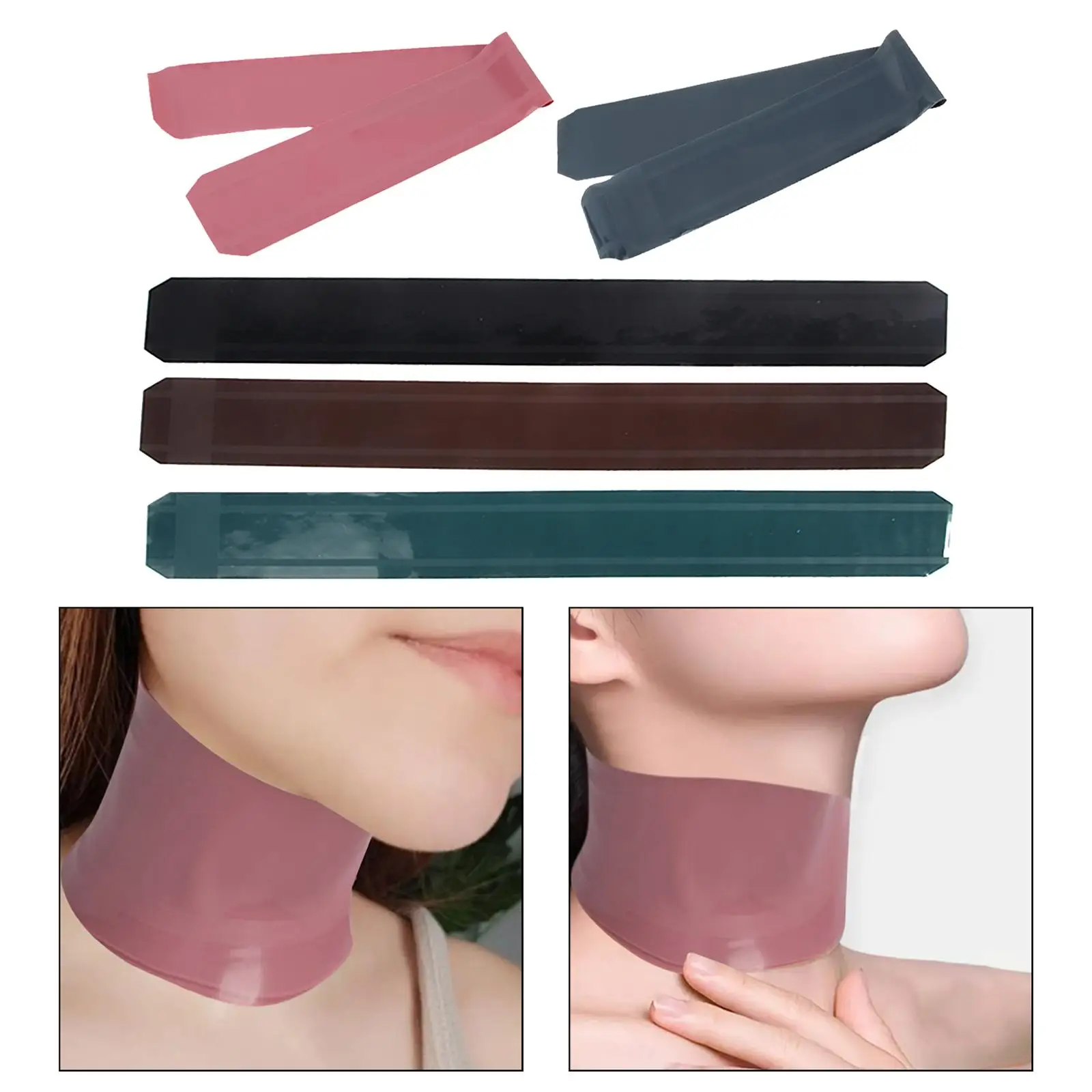 5 Pieces Haircut Neck Wrap Neck Guard Comfortable Hair Cutting Collar