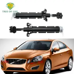 For Volvo S60 V60 2011 2012 2013 Front Headlight Washer Nozzle Actuator Pump Headlamp Cleaning Water Spray Jet