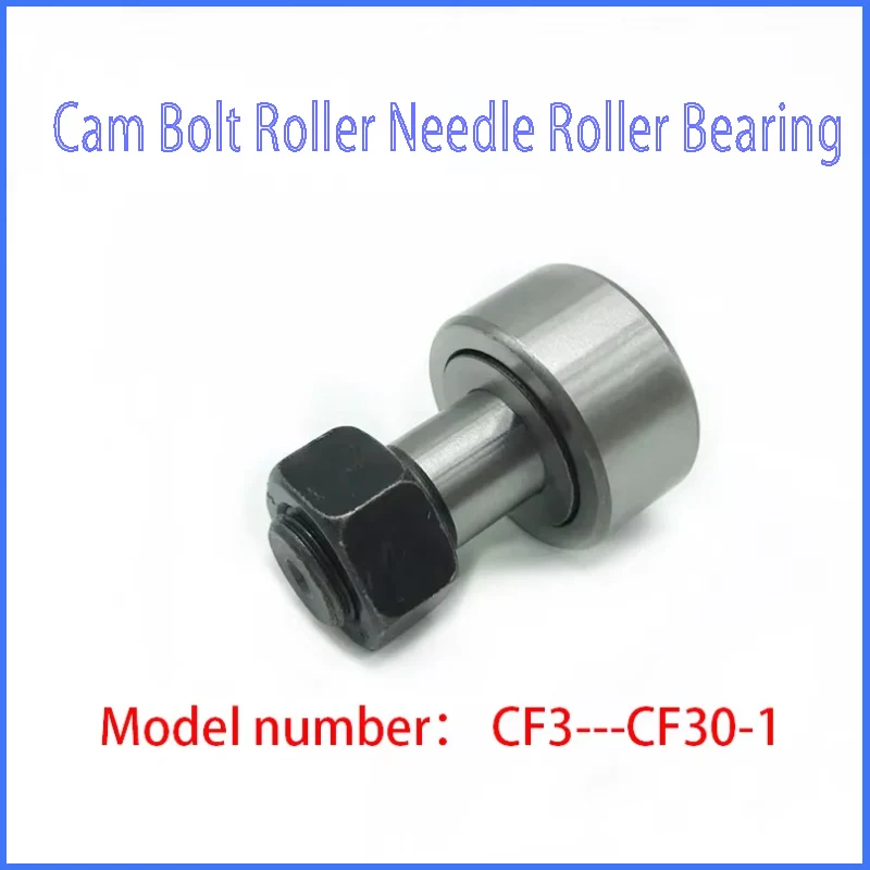 

1Pcs Cam Needle Roller Bearing Bolt Type Cf3 Cf4 Cf5 Cf6 Cf8 Cf10 Cf12 Cf16 Cf 18 - Cf30 Kr10 Kr12 Kr13 Kr16 Kr19 Kr22 - Kr85