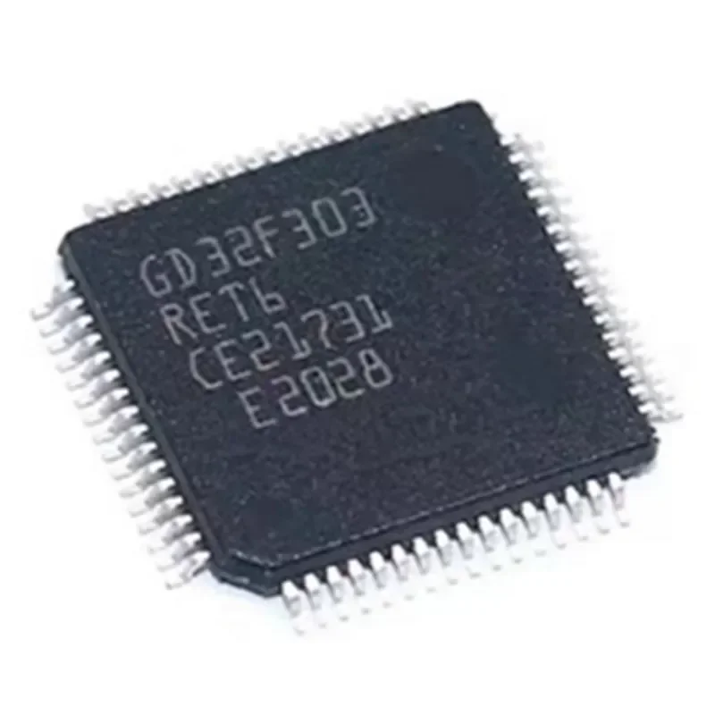 GD32F303RET6 LQFP64 Encapsulated MCU Microcontroller IC Chip Brand New and Original Integrated Circuit