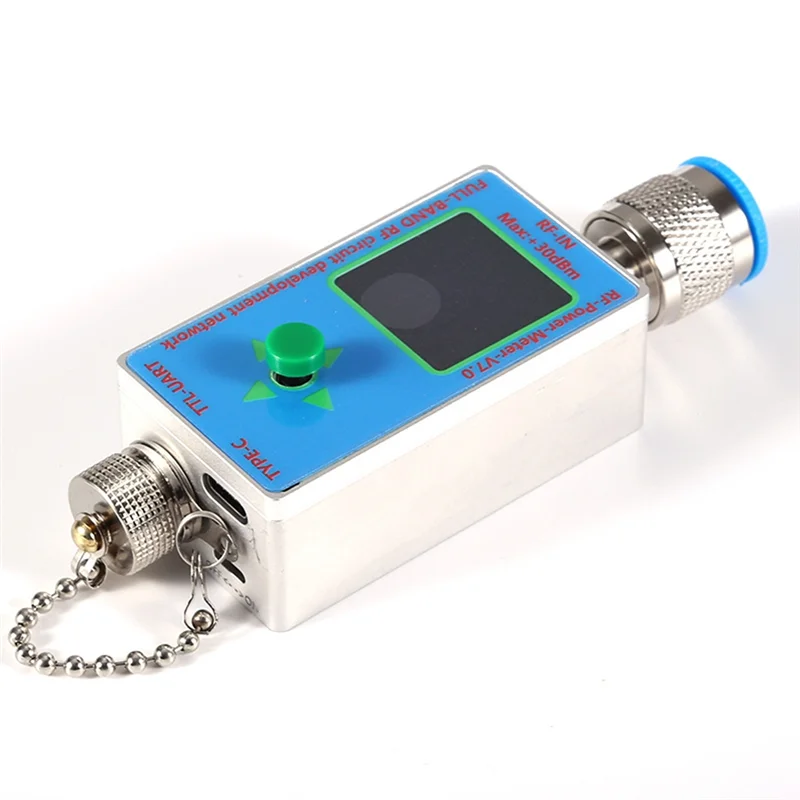 SQPP-V7.0 RF パワーメーター 10Ghz パワー検出器 30Dbm 最大入力、N タイプコネクタ、USB-C ポート