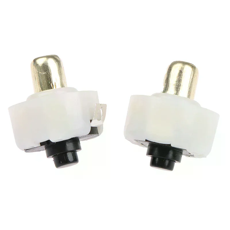 /TPz/2Pcs 17mm LED Flashlight Push Button Switch ON/ OFF Electric Torch Tail Switch