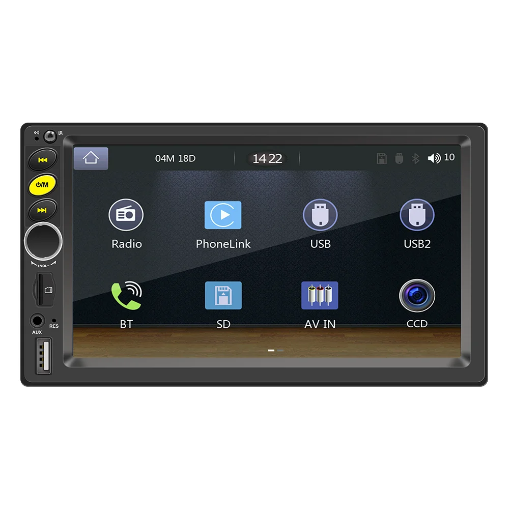 7 inch high-definition Touch Screen In Car Bluetooth MP5 Player Apple Carplay Mobile Phone Interconnection Car Radio