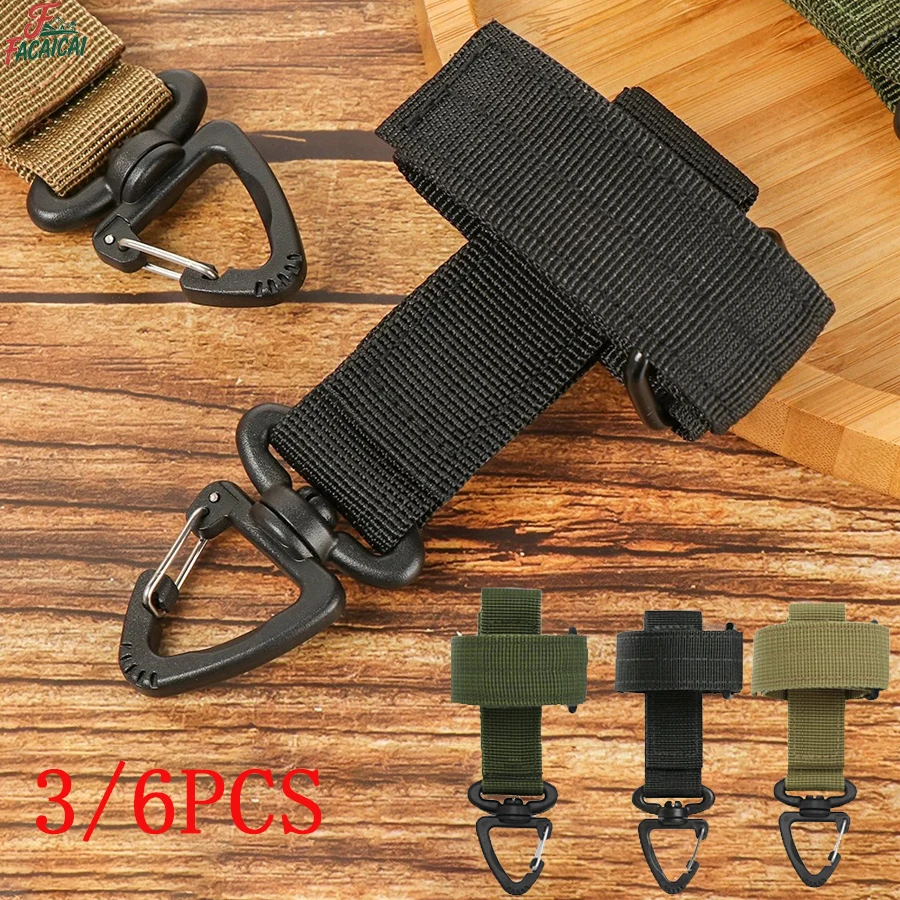 

Multi-purpose Nylon Gloves Hook Work Gloves Safety Clip Outdoor Tactical Rope Camping Hanging Durable and Long-Lasting