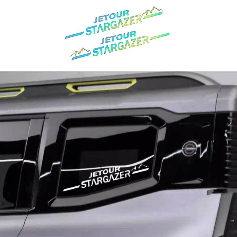 Car Rear Window Sticker Body For Chery JETOUR Traveler T2 2023-2024 Car Personality Body Decal Exterior Accessories