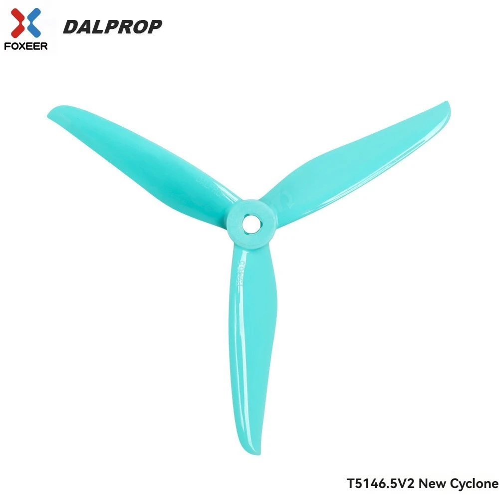 For Foxeer DALPROP T5146.5 V2 New Cyclone 5 Inch 3 Blade Paddle Crossing Racing Drone