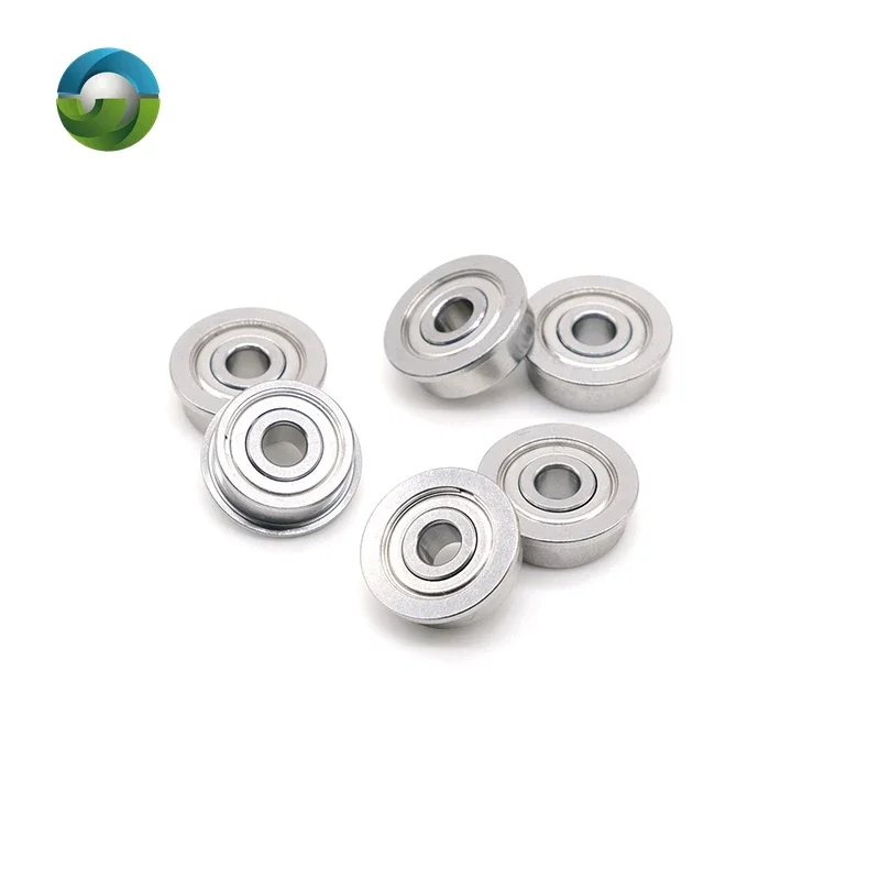 10PCS F608ZZ Flange Bearing 8x22x7 mm ABEC-7 Flanged F608 Z ZZ Ball Bearings