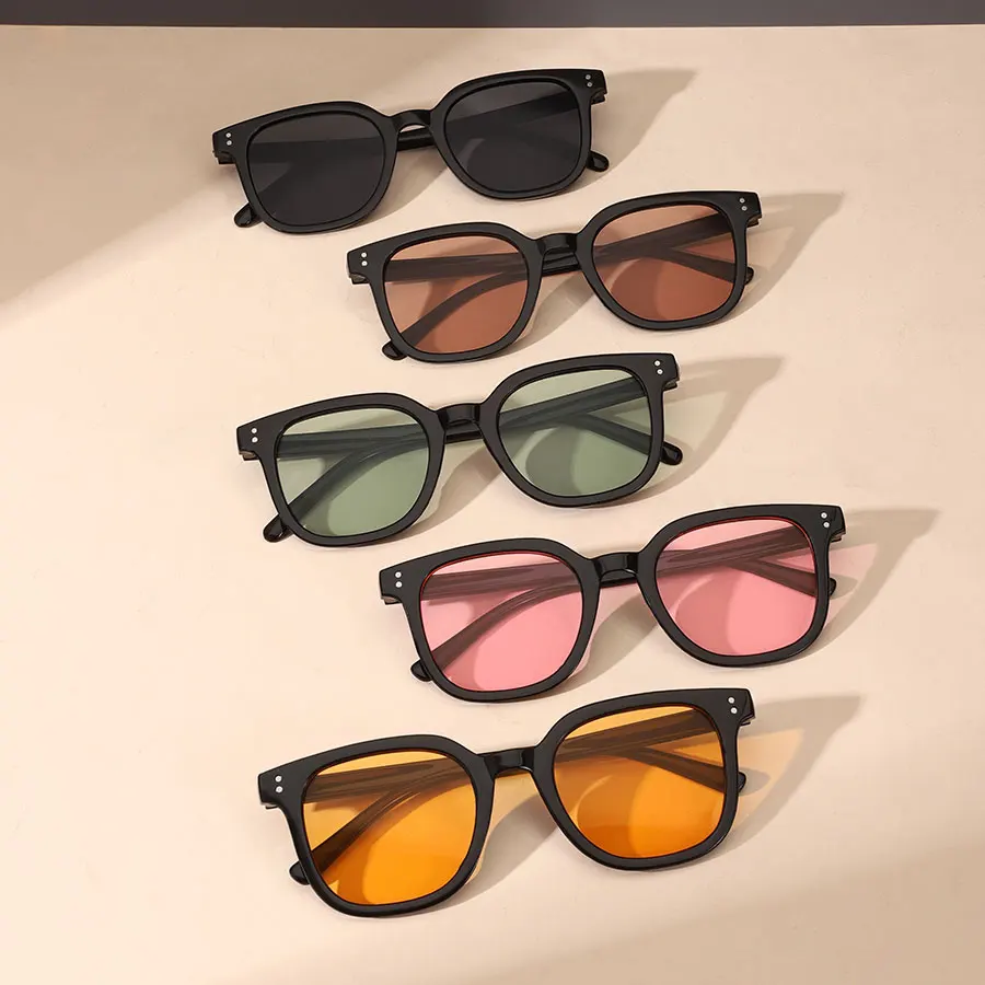 Neue Männer Vintage Quadratischen Rahmen Sonnenbrille Mode Retro Sonnenbrille Luxus Marke Design Gläser UV400 Brillen Frauen Brille