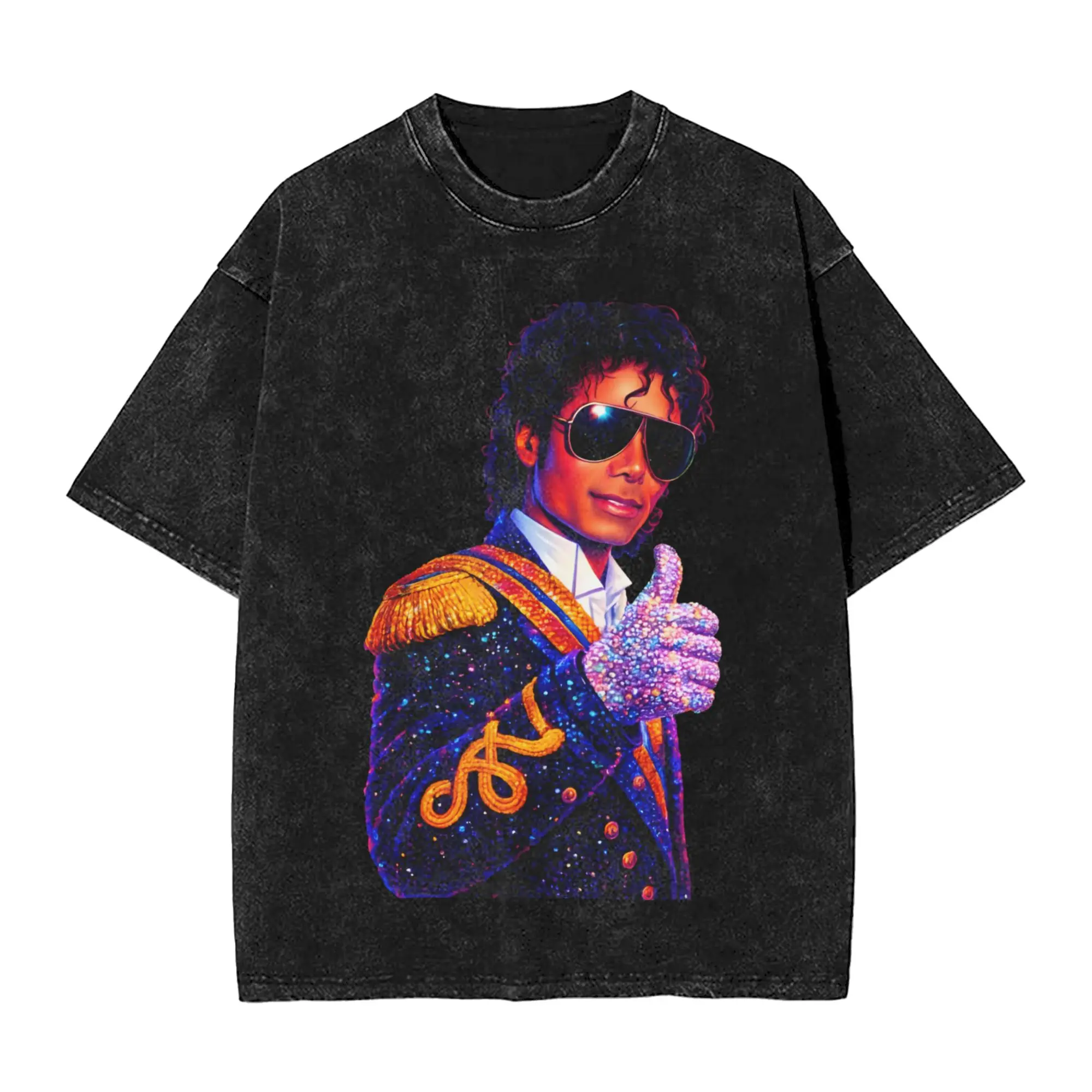 M-Michael J-Jackson MJ POP Art Fan Design T-Shirt Loose T Shirts Short-Sleeve Y2K Tops Summer Casual O-Neck Big Size Top Tees