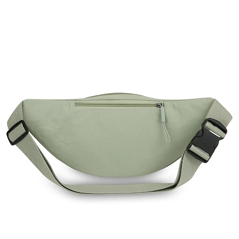 Adjustable Convertible Waist Bag for Women – Waterproof Nylon Chest Pack for Running Travel & Daily Wear