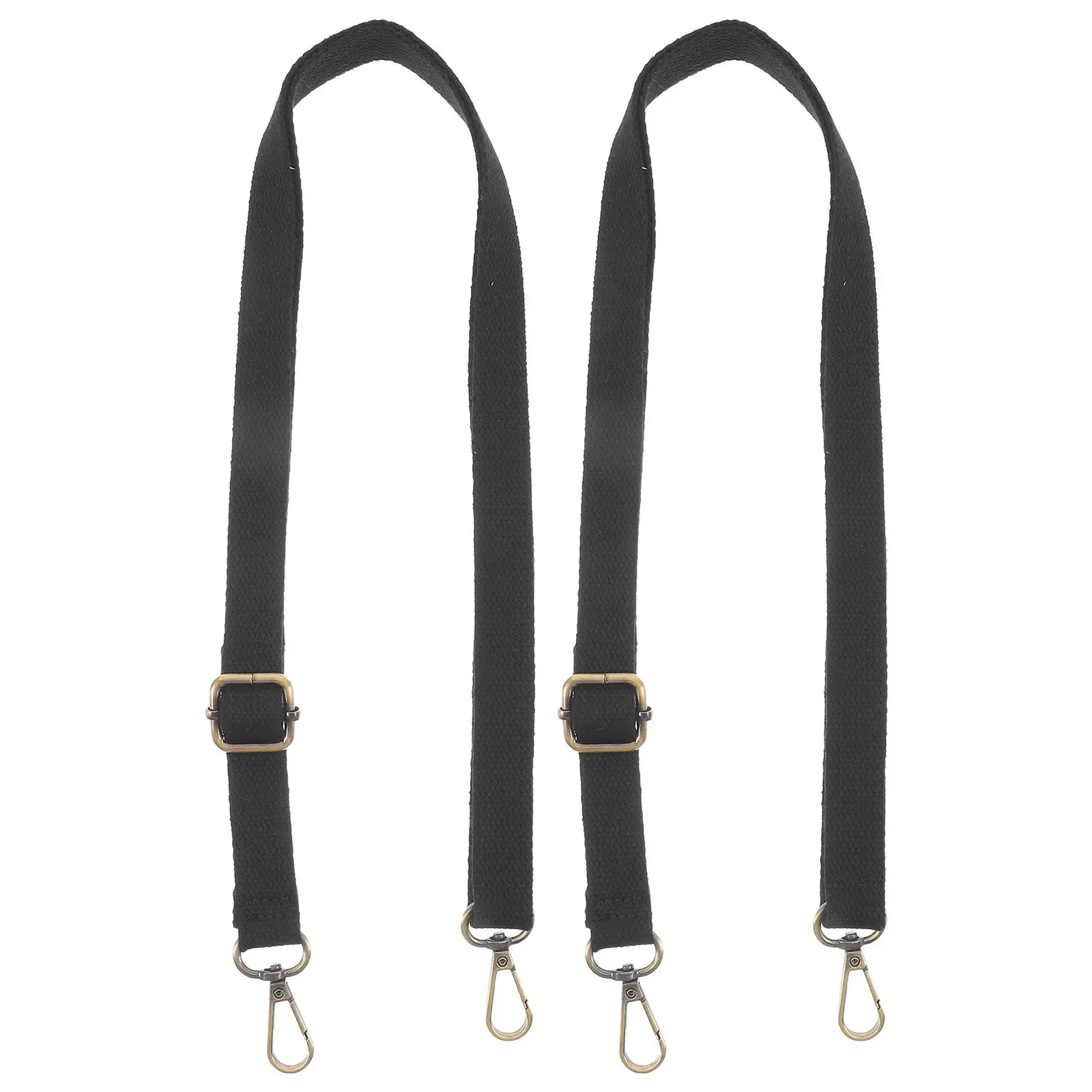 

Универсальный сменный ремень для сумки через плечо, 125 см, регулируемый длинный полиэстеровый ремень для сумок-мессенджеров, дорожных и спортивных сумок, черный