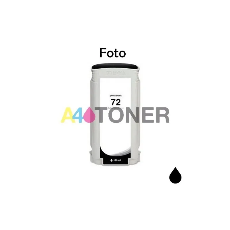 Hp 72 photo ink cartridge Black, compatible with original hp cartridge C9370A A4toner.com