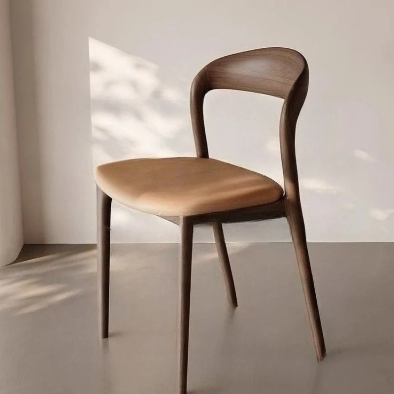 كراسي تناول الطعام من الخشب الصلب الإيطالي للاستخدام المنزلي، طراز العصور الوسطى، كرسي مسند الظهر، كرسي دراسة لتناول الطعام في الفنادق عالي الجودة #5