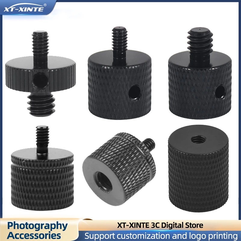 

1Pc Conversion Screw 1/4 M4 Female Male Threaded Screw Mount Adapter for Tripod Converter SLR Camera Photo Studio Accessories
