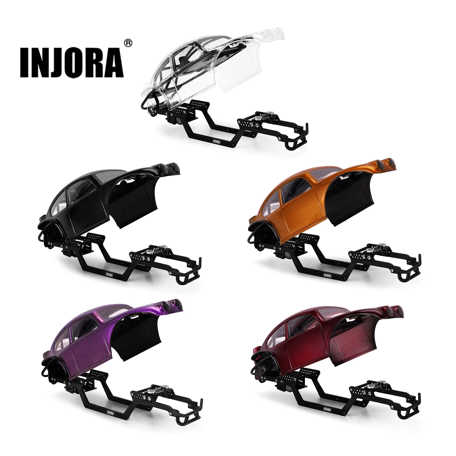 

Корпус INJORA BUG18 с интерфейсом для универсального шасси LCG INJORA TRX4M 1/18