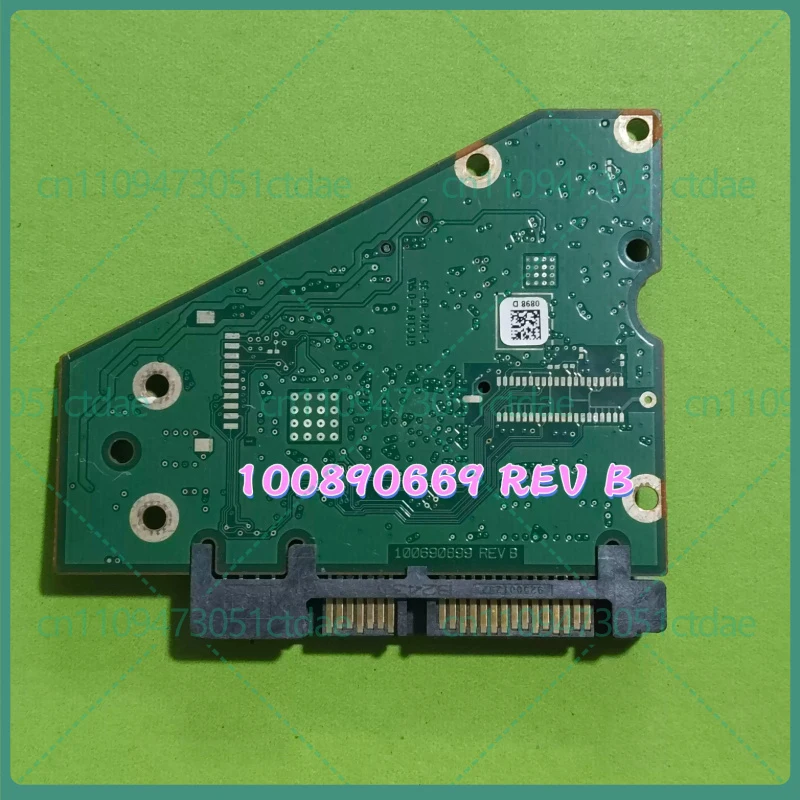 1-5pcs Used FOR ST 100690899 REV B Tested PCB 3.5 Inch 4TB Desktop SATA Hard Drive