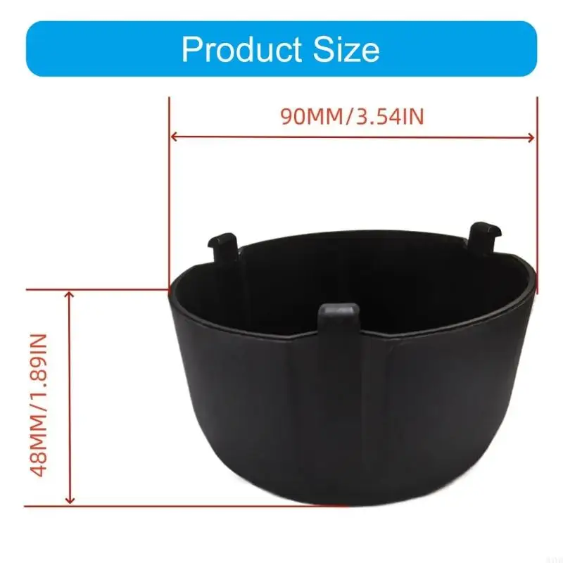 Air Filter Cover Replacement Part Rubber Black Cover with Molded Grip Ribs for 931 11695A Power Tool Maintenance Repair M4YD
