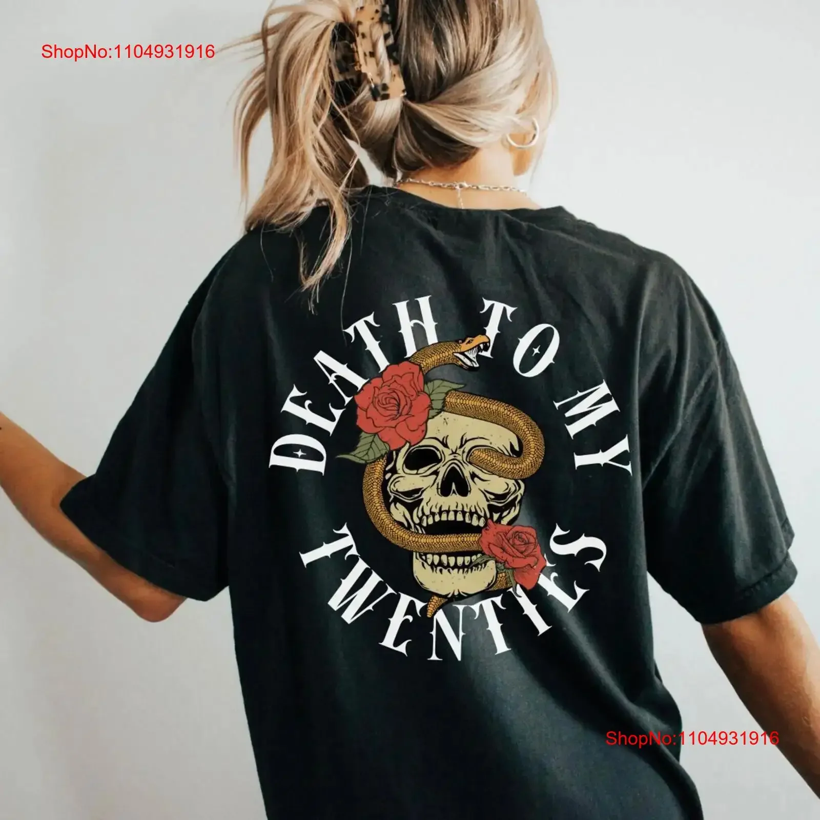 

Футболка Death To My 20S Twenties RIP Dirty Thirty 30th Birthday Thirtieth vintage Washed Удобная стильная уличная одежда