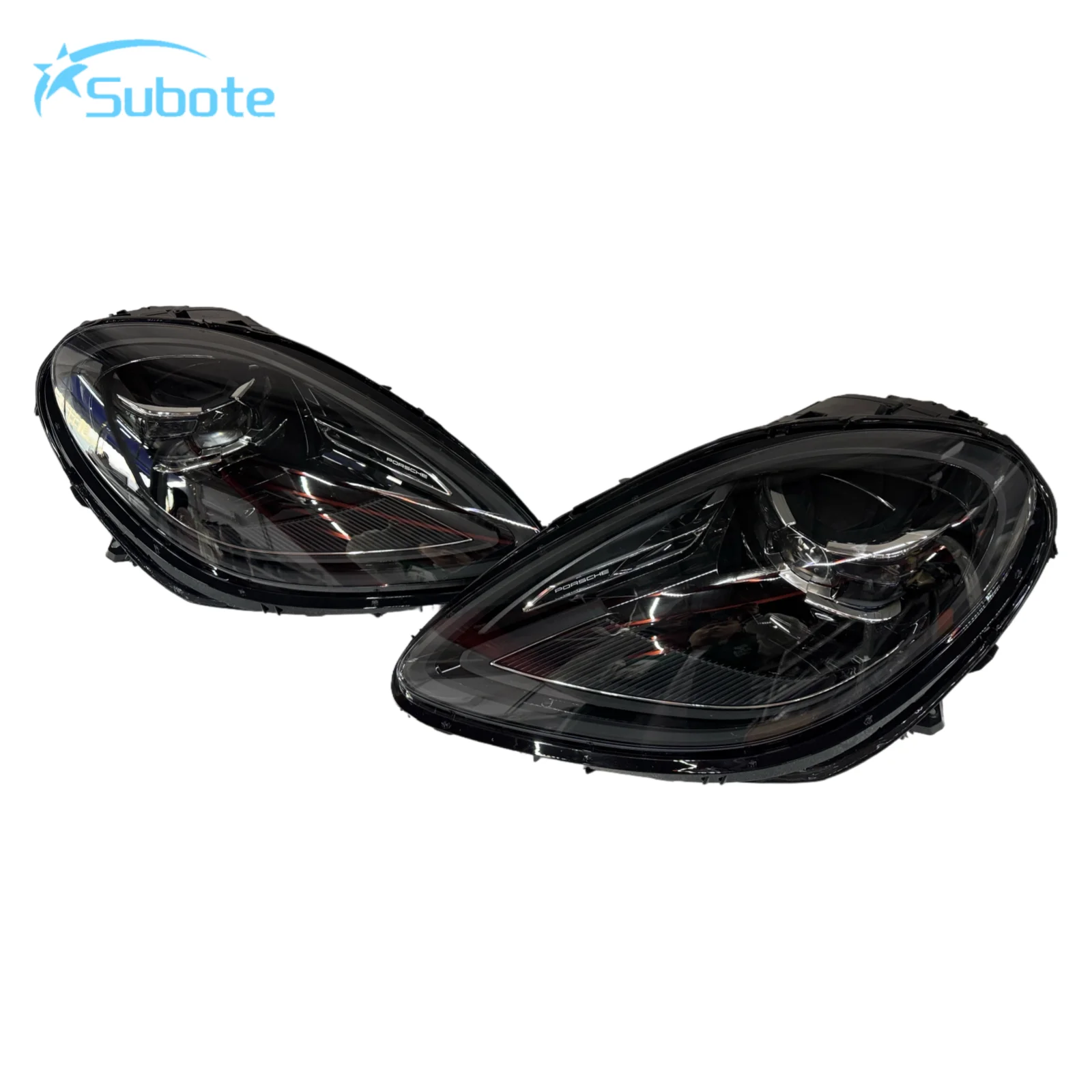 Plug And Play Laser LED Headlights Matrix Style Front Lamps For Porsche Macan Original Car Headlights Hot Selling Items