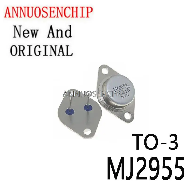 2PCS New And Original High-Power Transistor 3DD207 3DD15D 2N3055 2N3773 LM338K LM317K TO-3 Gold Seal Straight Plug MJ2955