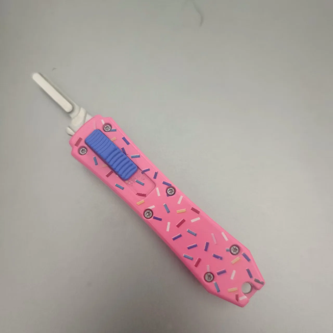 Herramienta multifuncional avanzada para mango de cuchillo (sin hoja, adecuada para hoja n.º). 23), fundición de una sola pieza, acero inoxidable