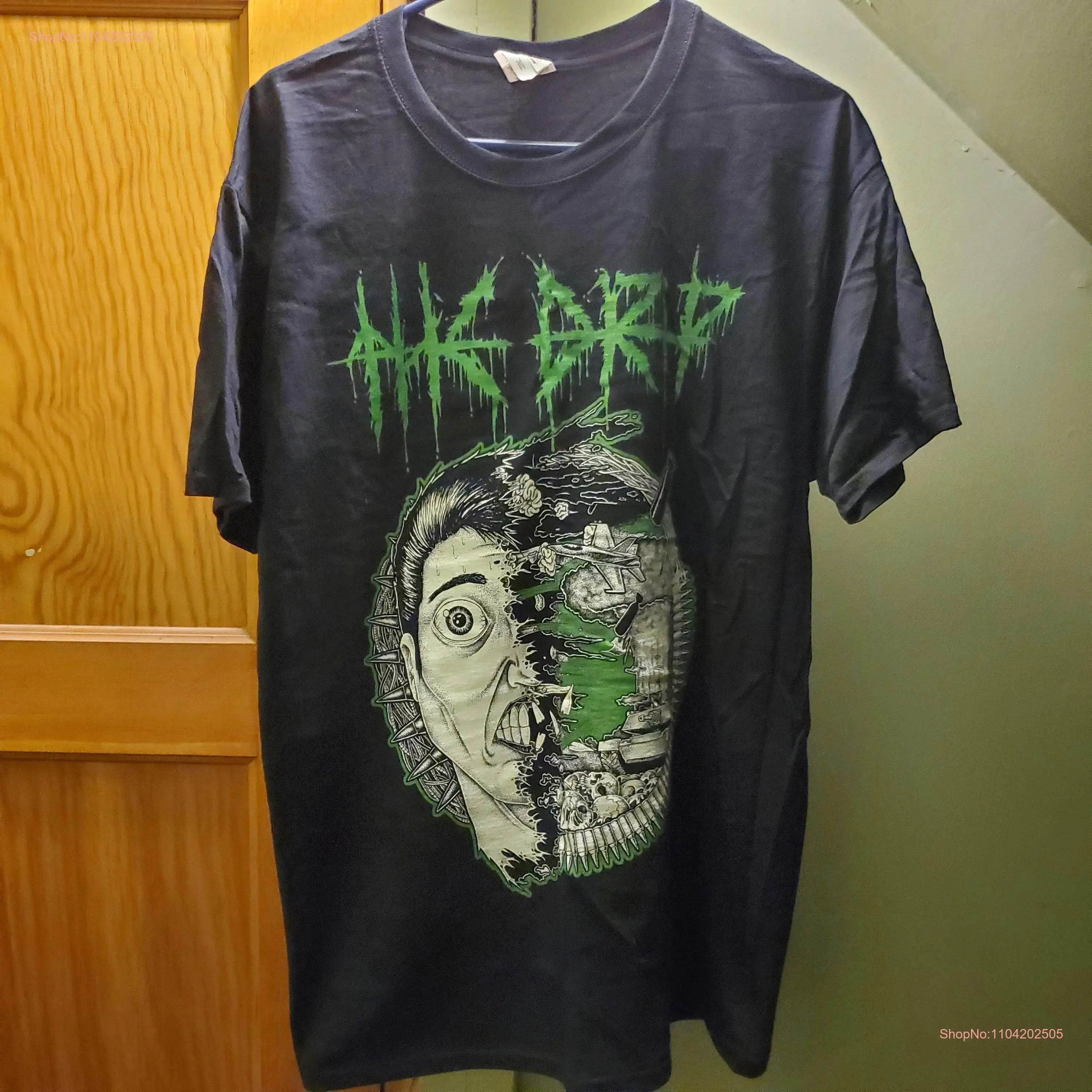 The Drip Grindcore T Shirt long or short sleeves