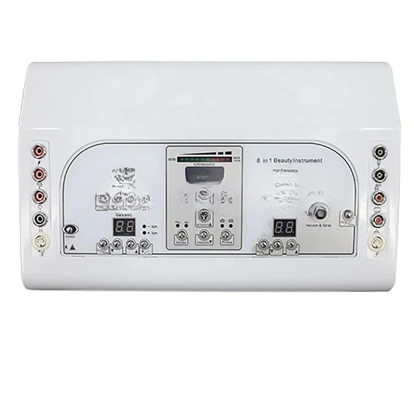 Customizable 8-In-1 Face Care Ultrasonic introduction instrument Fast blackhead grease absorption  care Beauty Machine
