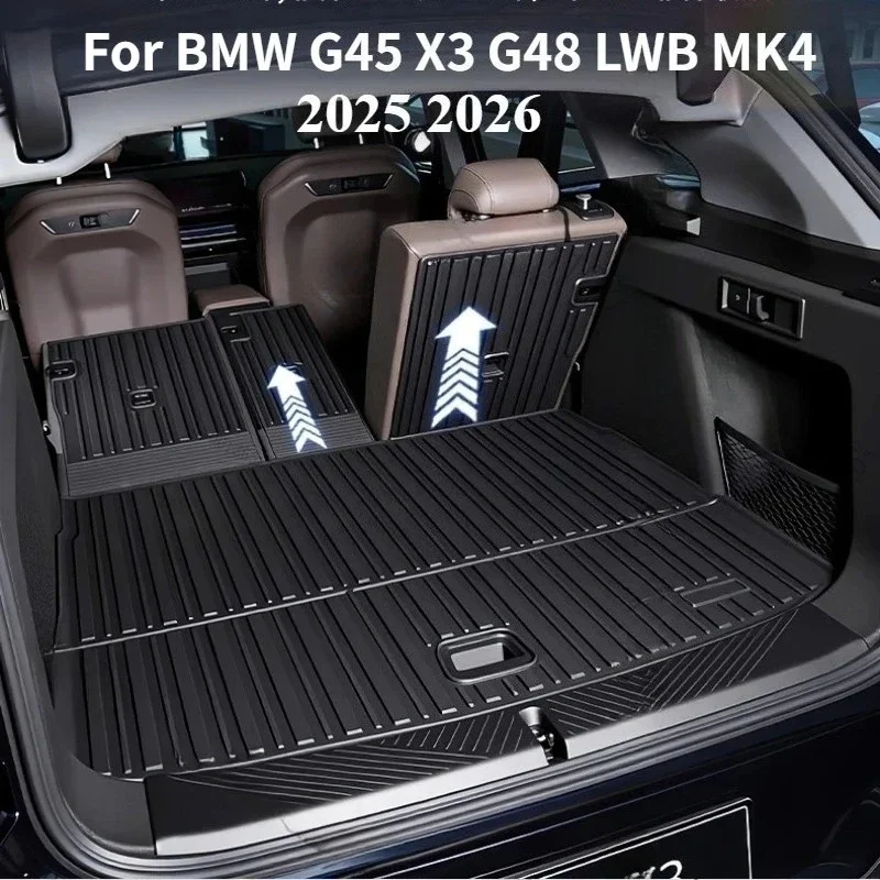 Alfombrilla de Maletero de TPE para BMW G45 X3 G48 LWB MK4 2025 2026, Alfombrilla de Goma Impermeable para Maletero Trasero, Pro