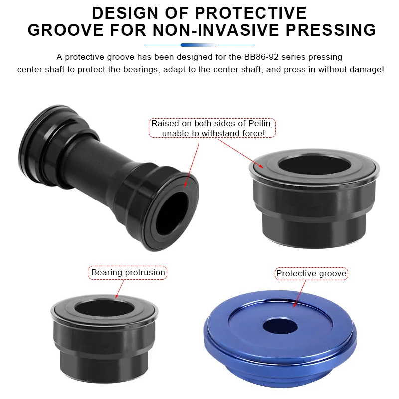 RIDERACE Bicycle Bottom Bracket BB Installation Tools Mountain Bike Headset Press Tool Workmanship MTB Road Cycling Repair Tools