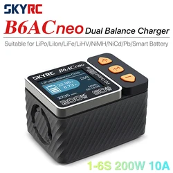 SKYRC B6ACneo Charger DC 200W AC 60W Balance Charger Discharger RC Car Upgrades