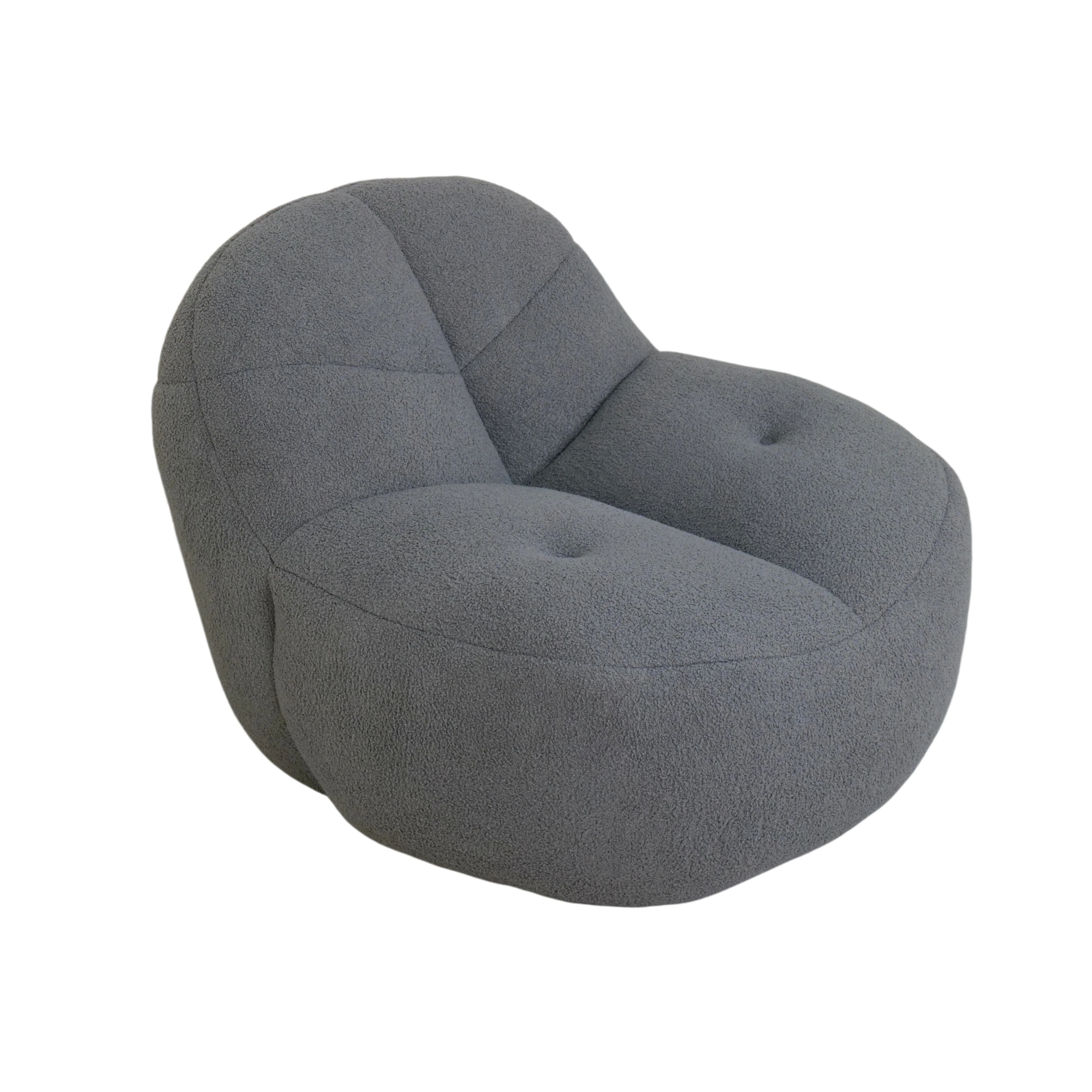 #Modern Space-Saving Compressed Bean Bag Sofa Adult-Child High-Density Sponge Filling Fabric No Assembly Living Room Apartment
