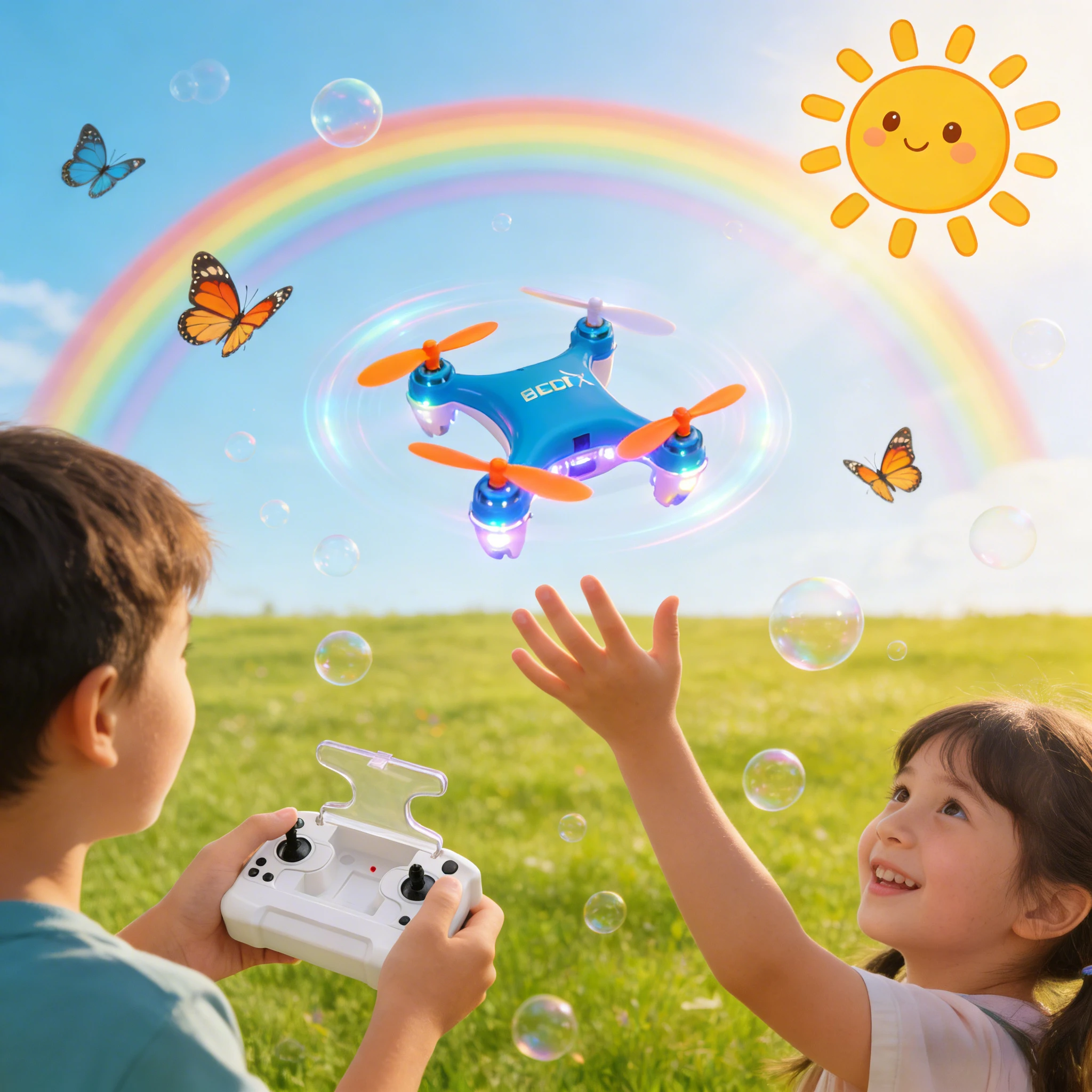 

Мини-RC Дрон для детей | Квадрокоптер Altitude Hold — новая крошечная летающая игрушка!