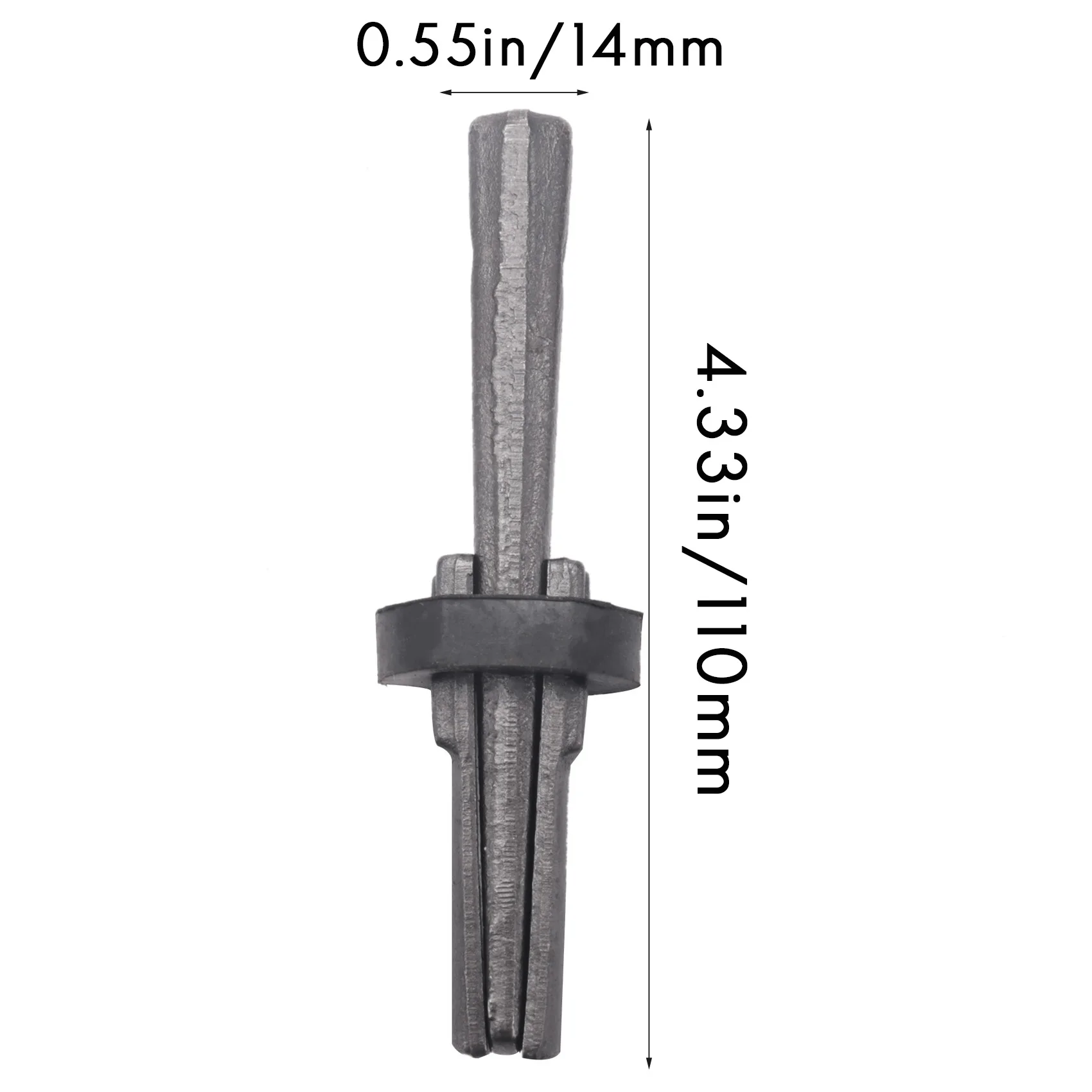 Happy New- 3 Set Stone Splitter 9/16In Metal Plug Wedges And Feathers Shims Concrete Rock Splitters Hand Tool