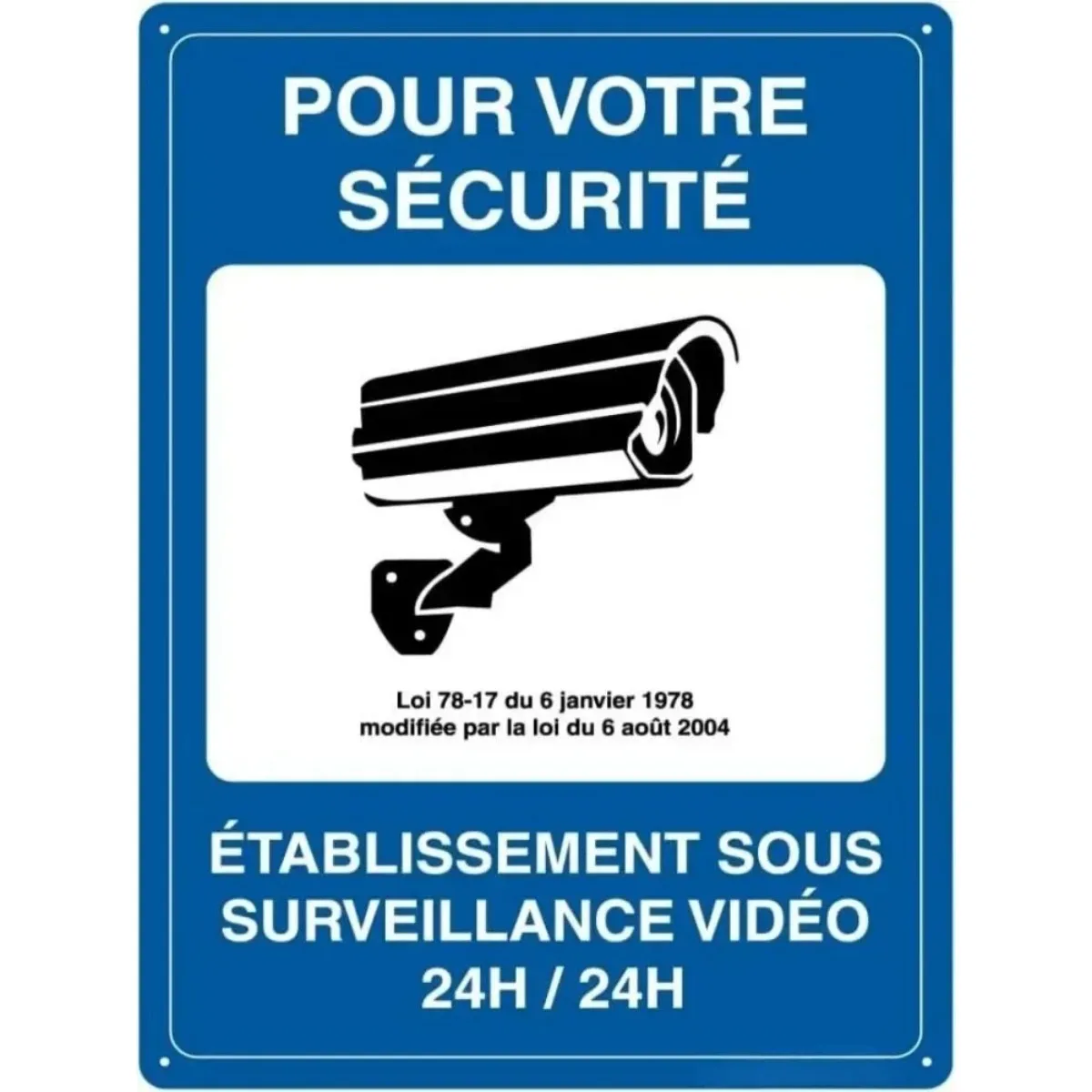 "تعزيز الأمان باستخدام لوحة لافتة الألومنيوم: "إنذار فيديو، احتفظ بالخارج، الممتلكات الخاصة" - مثالية لوقوف السيارات والمناطق الآمنة."