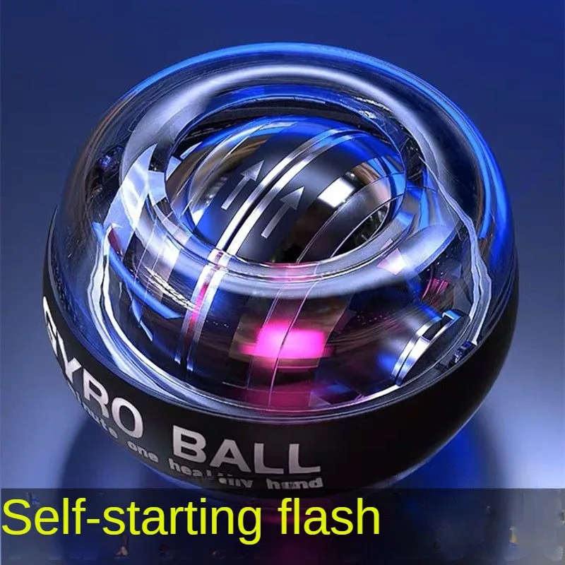 Pols power bal 100 kg mannelijke fitness 60 kg arm clencher zelfstartende metalen professionele drukverminderende 10000 kracht centrifuge