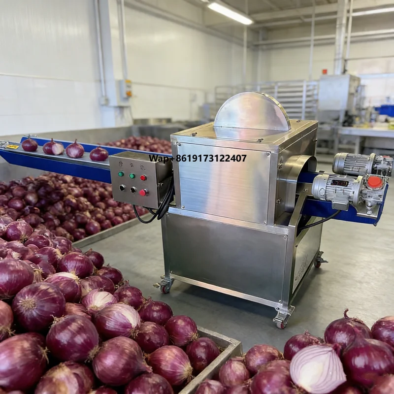 Stainless Steel Industrial Commercial Fully Automatic Multi Functional Fruit Vegetable Tomato Half Cutting Machine