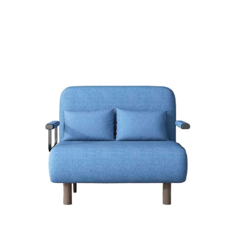 

Foldable sofa bed dual-purpose balcony small apartment multi-functional lazy chair double push-pull retractable variable bed