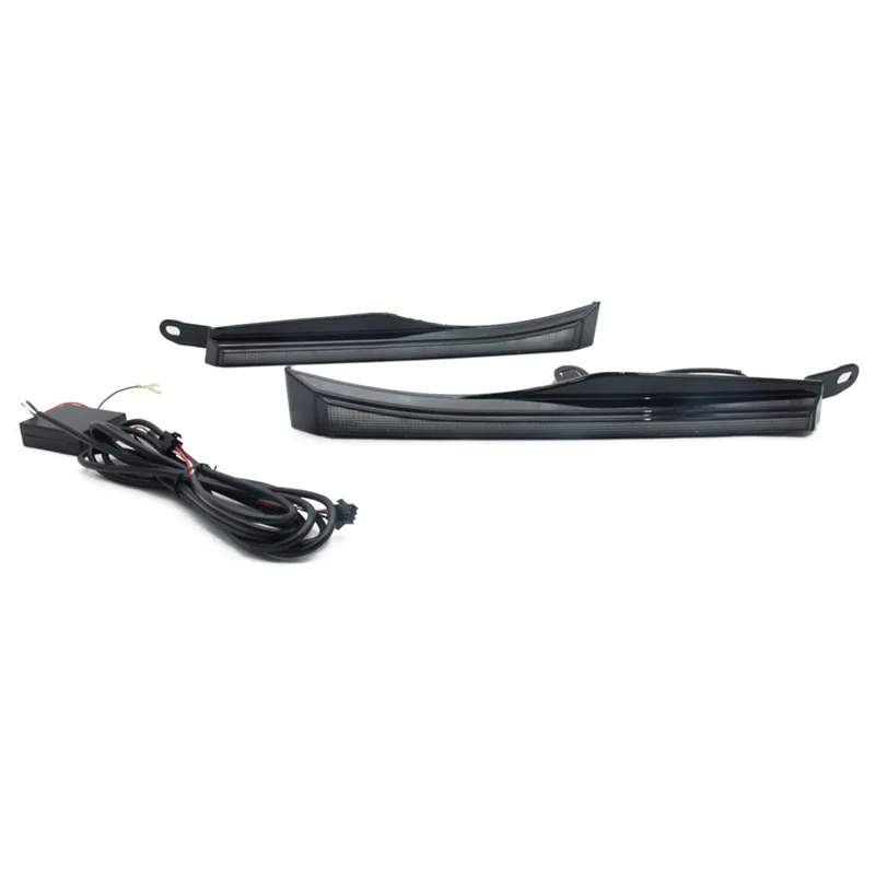 

AEF3-LED дневные ходовые огни для Toyota Tacoma 2005-2011, противотуманные фары, белые DRL, янтарные аксессуары для указателей поворота