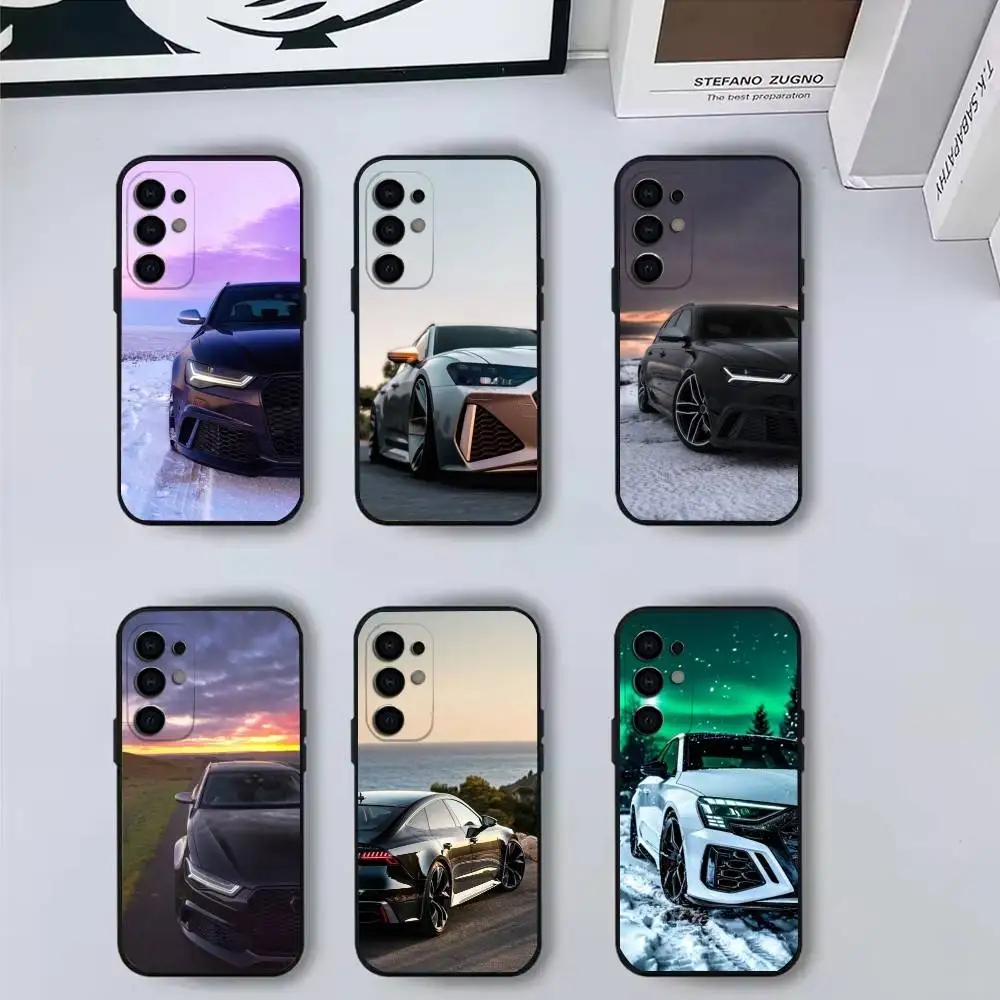 

AD Sports A-A-udis R-RS CarS Phone Case For Samsung S25,S24,S21,S22,S23,S30,Ultra,S20,Plus,Fe,Lite,Note,10,Black Cover