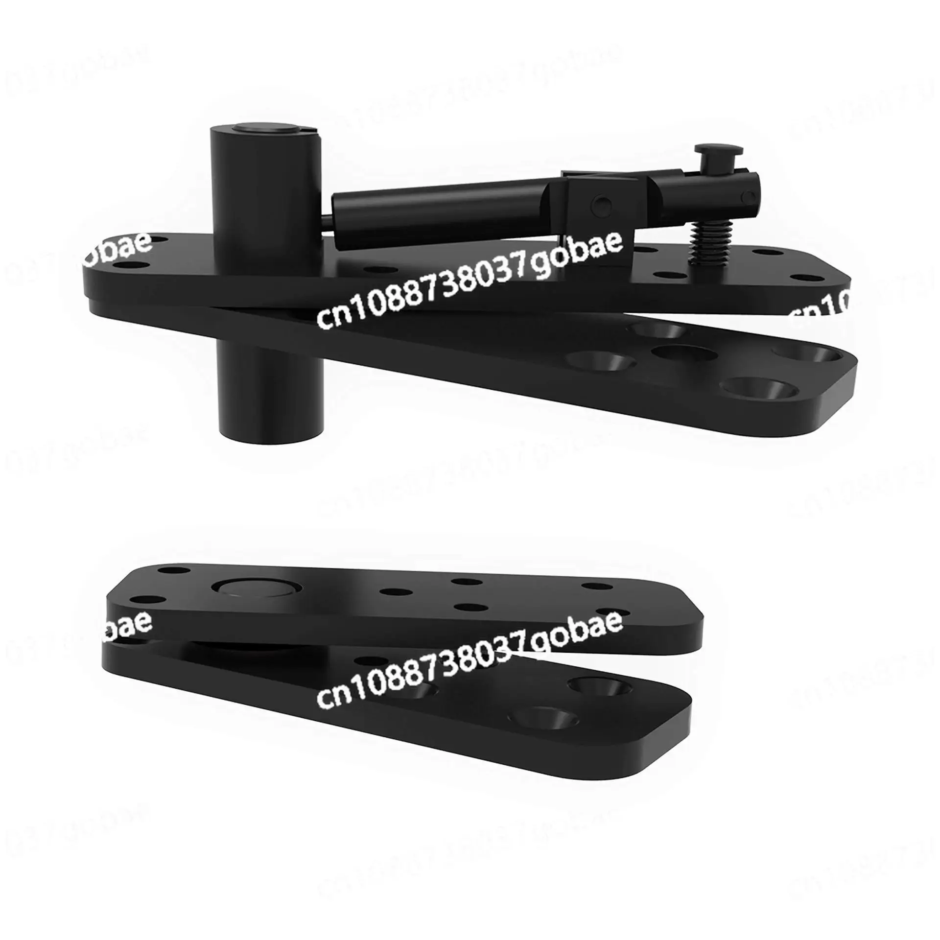 

Stainless steel 360 degree rotating shaft wooden door upper and lower hinge positioning door shaft