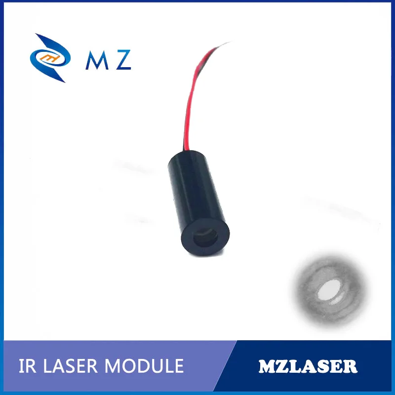 Wysokiej jakości H8mm 850nm 1mw IR Dot niskiej mocy klasy II moduł laserowy bezpieczny Laser klasy przemysłowej