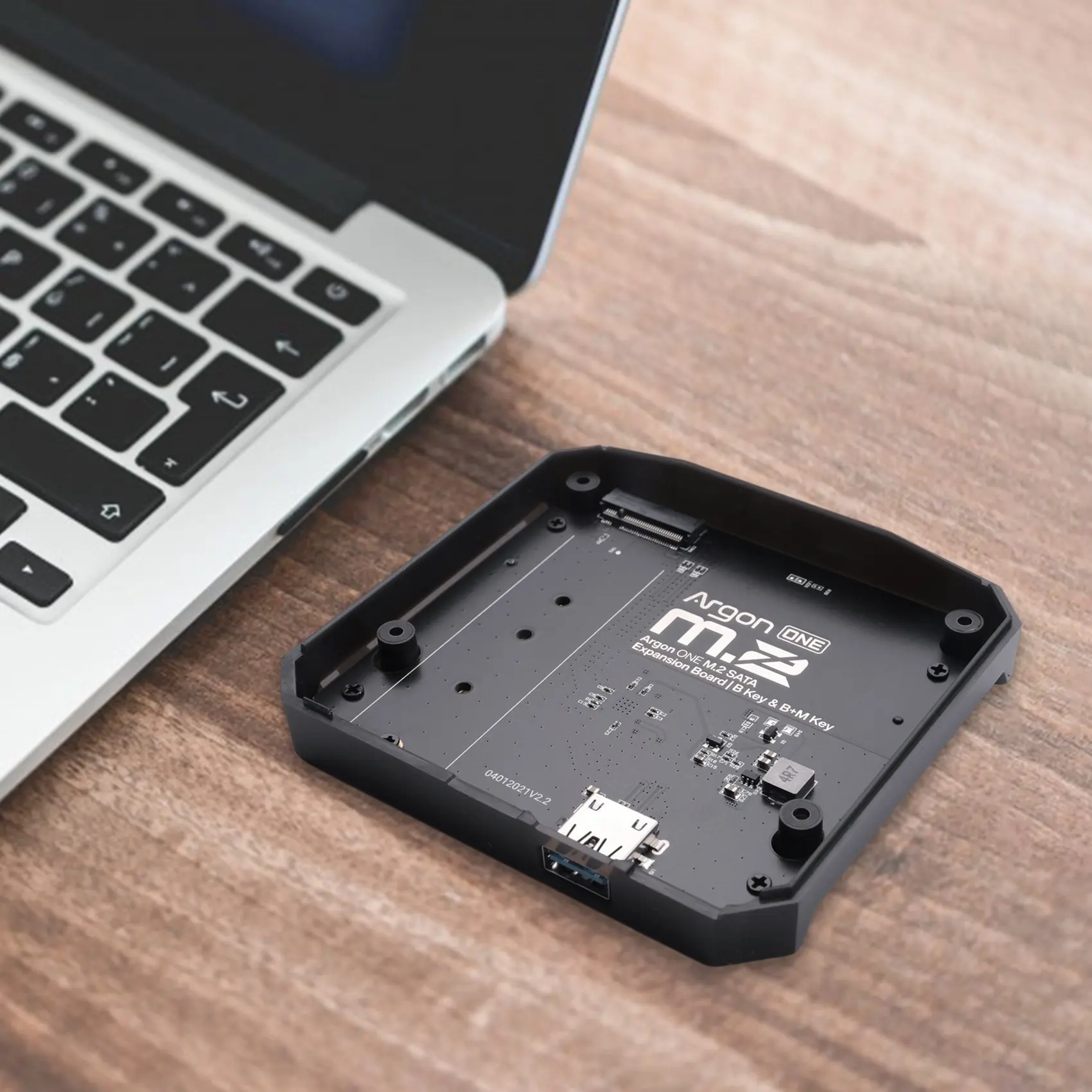 M.2 확장 보드 USB 3.0-M.2 SATA SSD 어댑터, 4 모델 B 베이스용, ONE V2/M.2 케이스