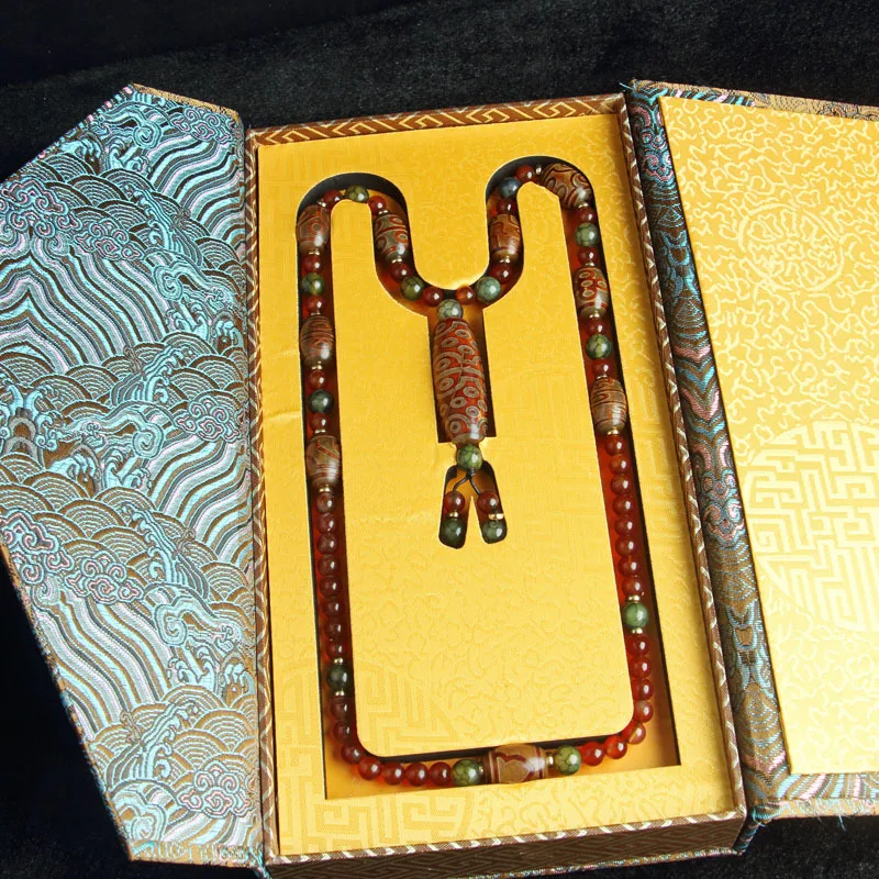 

Тибетское ювелирное ожерелье с девятью очками Tianzhu