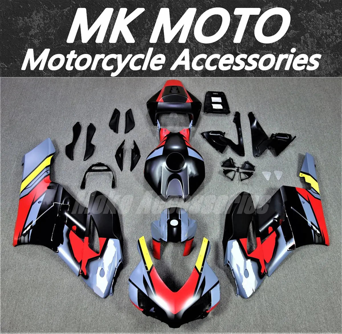 

Moke moto Motorcycle Fairings Kit Fit For Cbr1000rr 2004-2005 Bodywork Set High Quality ABS Injection New Black Red Gray