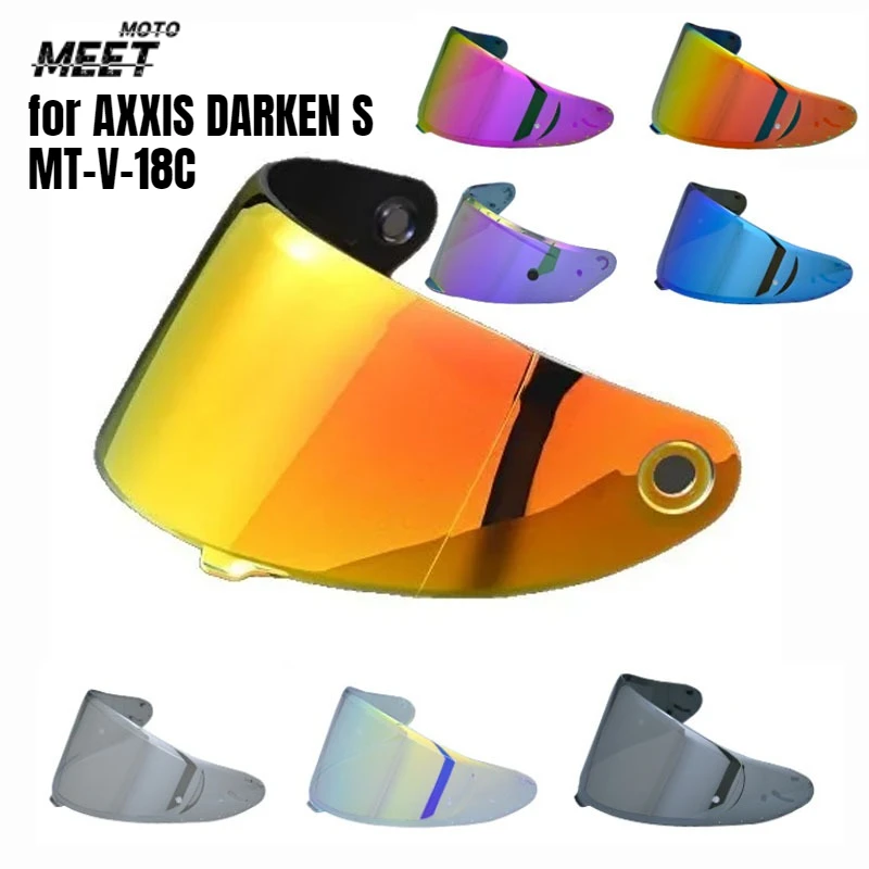 

Helmet Lens for AXXIS DARKEN S MT-V-18C Motorcycle Helmet Visor Windshield Shield Motorbike Helmet Part Accessories