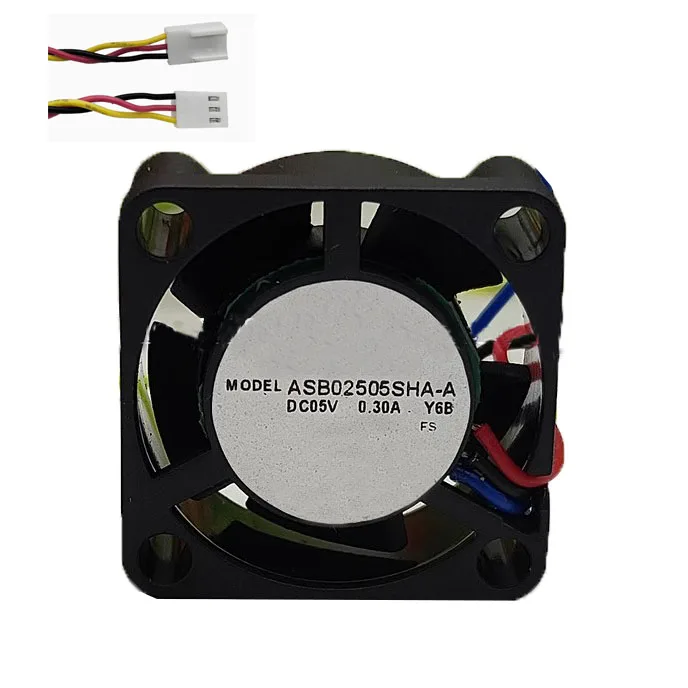 

Cooling Fan For DELTA ASB02505SHA-AY6B 25*24*10MM DC05V 0.30A 3lines New