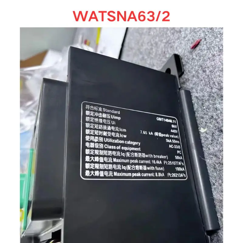Used OEM disassembled parts WATSNA63/2 Dual power automatic transfer switch Functional test OK Fast Shipping