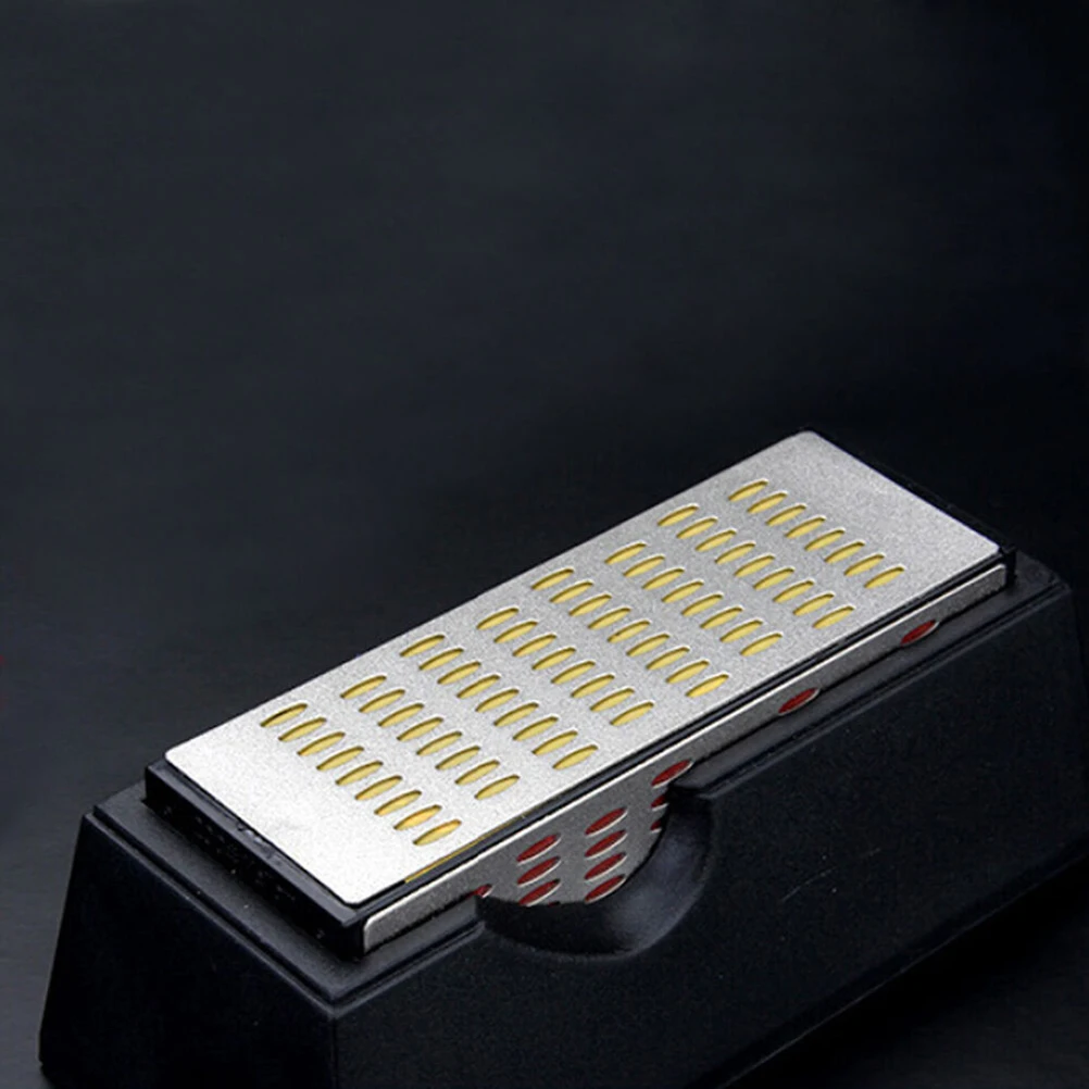 1 قطعة كتلة شحذ الماس الملونة اضافية الصلبة أدوات المائدة مبراة سوبر الصلب أدوات المطبخ طحن الحجر استخدام طويل الأمد #2