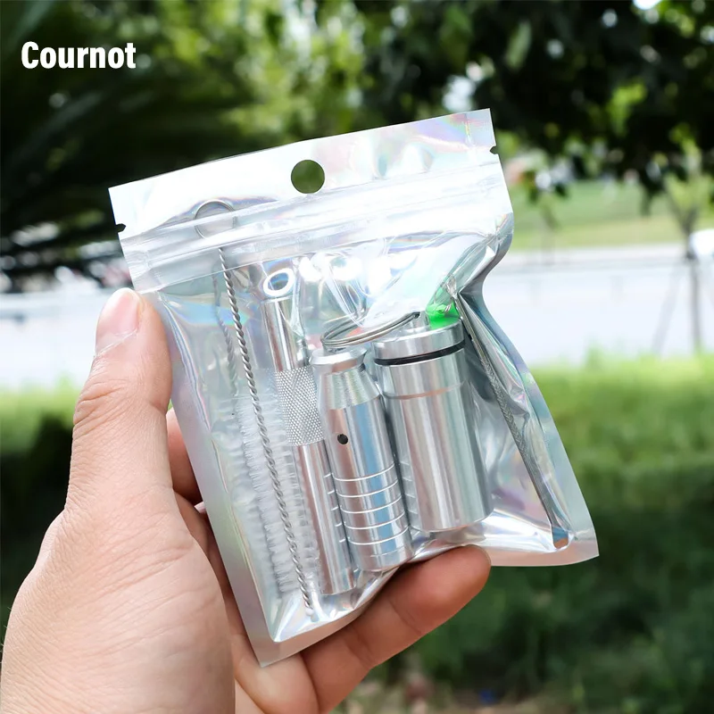 New Aluminum Kit Storage Jar Metal Mini Stash Cans